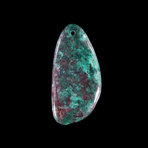 Chrysocolla BEAD 41x20x7 mm HD306077 - Picture 1 of 4
