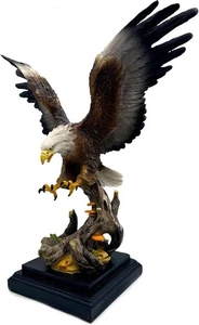 DESHINTKE simulierter Adler Harz Ornamente Statue, großer Adler Skulptur, schwebt... - Bild 1 von 8