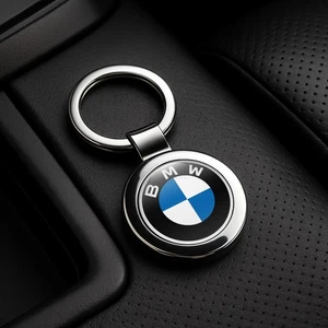 BMW Classic Metal Keychain | Car Logo Keyring | Auto Key Fob Charm - Picture 1 of 3