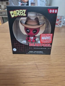 Marvel Collectors Corps Exclusive Cowboy Deadpool Funko Dorbz - Picture 1 of 6