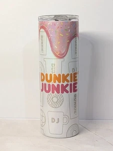 Dunkie Junkie Iridescent Shimmer Stainless Steel Tumbler 20 oz Gift for Her - Picture 1 of 5