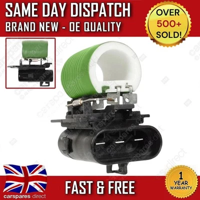VAUXHALL CORSA D 2006-2014 RADIATOR COOLING FAN HEATER RESISTOR - Image 1 of 4
