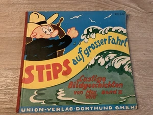 Stips auf großer Fahrt / Comic von Max Otto/ Band 2 / Union Verlag Dortmund 1953 - Bild 1 von 8