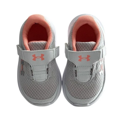 Under Armour Infant Girls Surge 4 Alternate Closure Running Shoe Size ~ 5K NWOB - Image 1 of 4