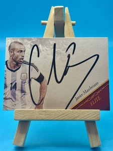 Autografo Javier Mascherano | 2015 Futera Elite /10 - Argentina e Barcellona - Foto 1 di 3
