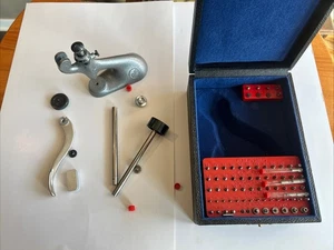 Vintage Seitz Watchmakers Jeweling Tool Set Complete Very Clean Bench Tools - Picture 1 of 10