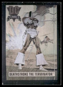 1991 DC Comics Hall of Fame Hologram Deathstroke the Terminator #DCH3 A - Picture 1 of 2