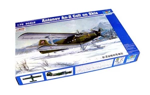 TRUMPETER Aircraft Model 1/72 Antonov An-2 Colt on Skis Scale Hobby 01607 P1607 - Picture 1 of 1