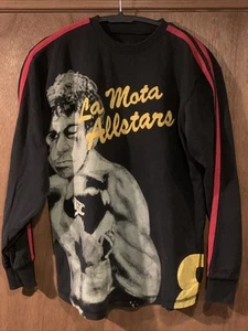 Ringspun AllStars Raging Bull Long Sleeve Shirt Mens Small Black w/Red Trim NWOT - Picture 1 of 4