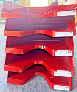 Briefablage 5 STÜCK Schreibtisch Organizer, Bürobedarf Ablagefächer Büromaterial - Bild 1 von 4