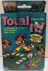 Vtg Total It! The Slammin' Jammin' Card Game Math Add Subtract 1999 Free Ship - Picture 1 of 2