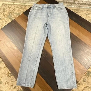 Madewell Damen Jeans The Curvy Perfect Vintage Denim Light Wash Hose Gr. 33 - Bild 1 von 17