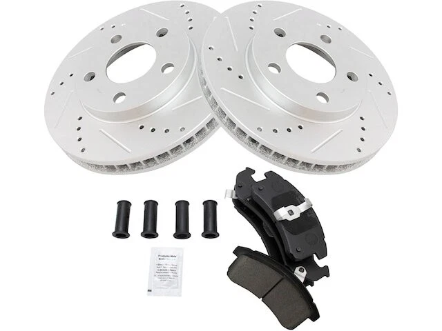 Front Brake Pad and Rotor Kit For 1998-1999 Oldsmobile 88 BT126SQ Foto 1 de 1