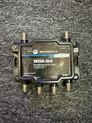 Motorola 1GHz 4-Port GaAs Broadband Drop Amplifier BDA-S4 - Image 1 of 4