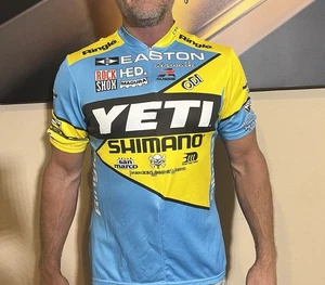 90's YETI Cycles Team Jersey, XXL, Ringle, Shimano, Easton, HED, Rock Shox - Picture 1 of 4