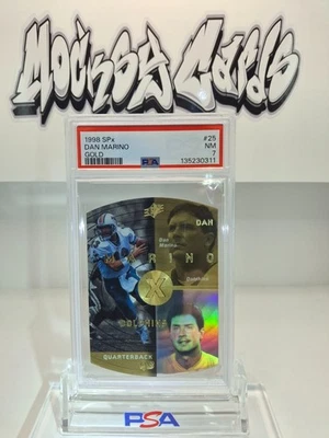 1998 SPx “GOLD” DAN MARINO MIAMI DOLPHINS (LOW-POP) 近乎完好 - 7 — 第 1/2 张图片