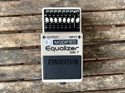 Boss GE-7 Equalizer Modded Modified AnalogMan Mod (Keeley, JHS) - Image 1 of 4