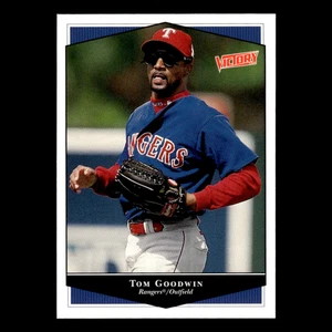 Tom Goodwin #407 1999 Upper Deck Victory Texas Rangers Baseball Card MLB NM - Picture 1 of 3