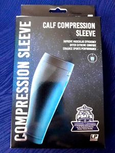 La Pointique LP Calf Compression Support Sleeve Black Large (L) New - Picture 1 of 7