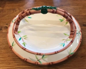 Wedgwood Victorian Aesthetic Movement Bamboo Tray 10" - Picture 1 of 12