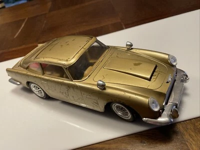 RARE ! ASTON MARTIN DB5 James Bond 007 GAMA 1965 1/18 GOLD Mit Fahrer - Bild 1 von 4