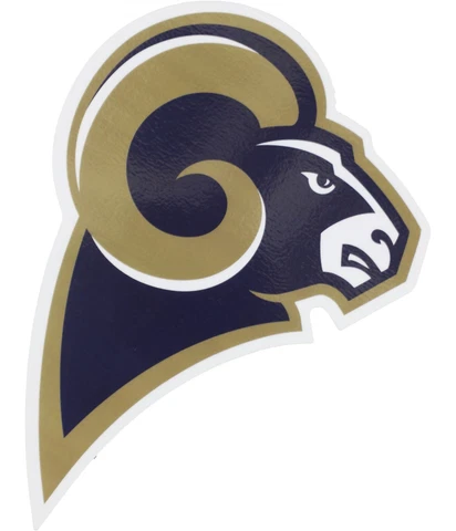 WinCraft Unisex LA Rams Magnet Souvenir, Blue Cover