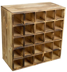 grosses Weinregal geflammt 52 x 52 "25er" - Bild 1 von 10
