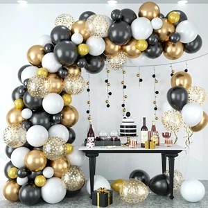 BALLONSBOGEN SET + Hochzeit Ballonbogen Set GÄRZE 120 Stck. Geburtstag Party DEKOR - Bild 1 von 6