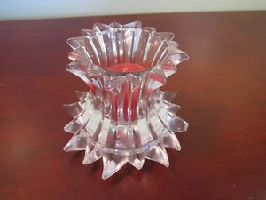 Aurora Starburst Kerzenhalter Klarglas - Bild 1 von 11