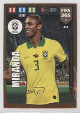2019-20 Panini Adrenalyn XL Fifa 365 Copa America Brasil Winner Miranda #414