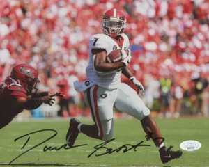 D'Andre Swift Signed Georgia Bulldogs 8x10 Photo JSA - Picture 1 of 1