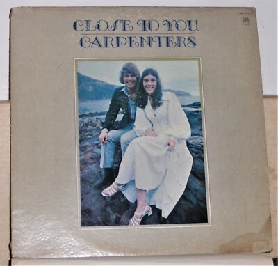 Carpenters ‎- Close To You -  1970 Vinyl LP Record Album - Image 1 of 2
