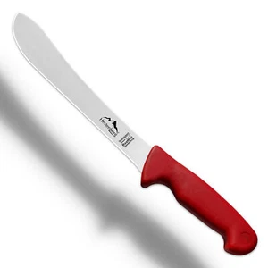 HESTENBERG Solingen Germany Rindschlachter in Rot, Metzgermesser, Fleischmesser - Bild 1 von 21