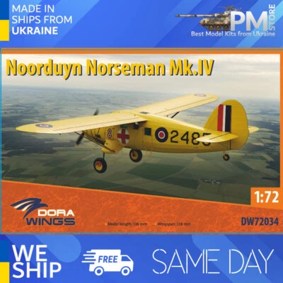 Dora Wings 72034 1/72 Noorduyn Norseman Mk.IV Plastic model aircraft - Image 1 of 4