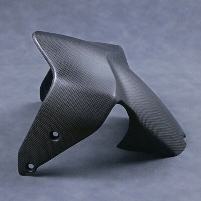 Брызговик переднего крыла из 100% настоящего углеродного волокна для 2021–2025 Ducati Monster 821 - Изображение 1 из 4