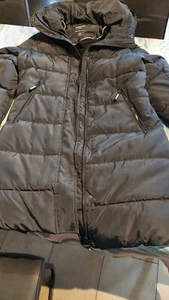 Mädchen Steppmantel Schwarz Größe 176 Staccato Top Zustand! - Bild 1 von 9