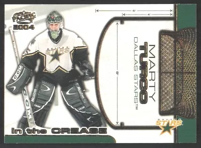 2003-04 Pacific In the Crease Marty Turco Dallas Stars #4 - Image 1 of 2