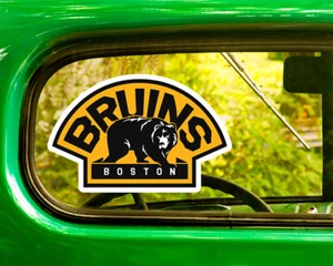 2 Boston Bruins NHL AUFKLEBER Sticker Bogo für Auto Fenster Kostenloser Versand Stoßstange - Bild 1 von 1