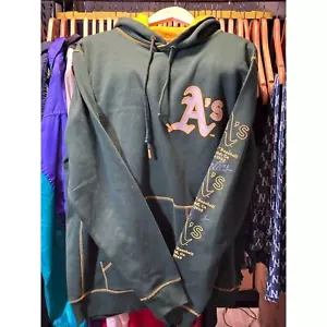 Green A’s New Era Hoodie  - Picture 1 of 5