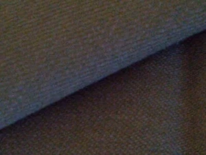 22" x 60" GREY WOOL GABARDINE FABRIC VESTS SKIRT TRIM - Picture 1 of 4