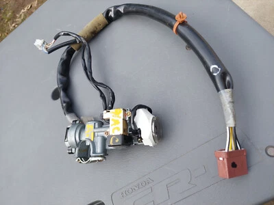 Cilindro de encendido Honda Accord 1990-1991 desnudo sin llave interruptor OEM SM4 moldura de arranque Foto 1 de 4