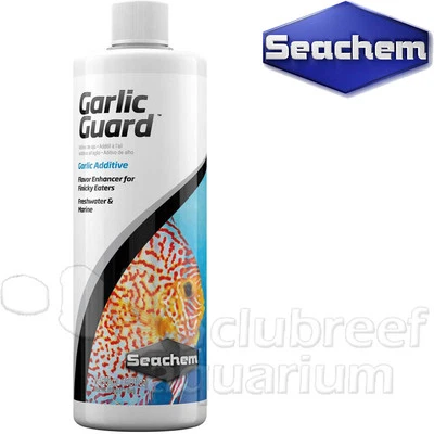GarlicGuard Freshwater/Saltwater Aquarium Fish Garlic Soak Seachem 500ml - Image 1 of 2