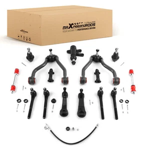15x Front Upper Control Arms Ball Joint Sway Bar for Chevy GMC K1500 Tahoe Yukon - Foto 1 di 13