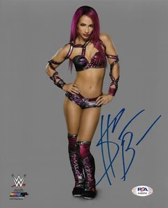 Sasha Banks WWE Diva Legit Boss Signed Autograph 8x10 Photo #17 w/ PSA COA - Picture 1 of 2