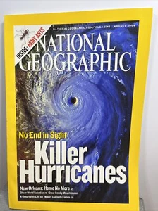National Geographic Magazine August 2006 Killer Hurricanes Collectable - Picture 1 of 16