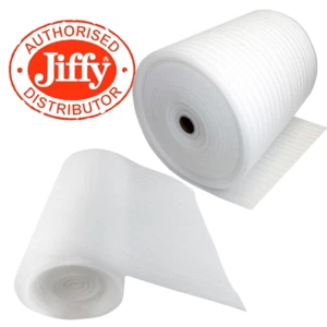 JIFFY FOAM WRAP ROLLS 500mm/1mm PACKING WRAPPING POSTING MOVING PACKAGING - Picture 1 of 6