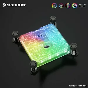 Barrow CPU Water Block for intel i3 i5 i7 i9 LGA 1700 1200 1150 1151 LTIFHY-04I - Picture 1 of 7