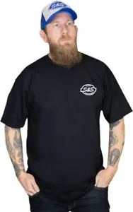 S&S Cycle Sidewinder Moto Motorcycle Motorbike T-Shirt Black - Picture 1 of 1