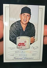 1/1 Hoyt Wilhelm 2012 National Treasures Laundry Tag Wilson Game Used AWESOME !!