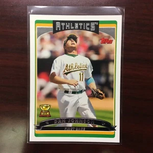2006 Topps #48 Dan Johnson Oakland Athletics - Imagen 1 de 2